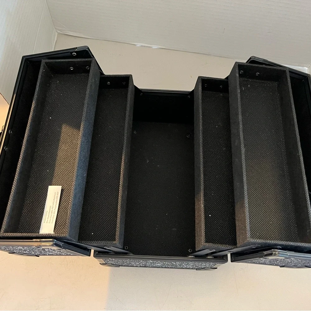 Black and Silver Storage Organizer